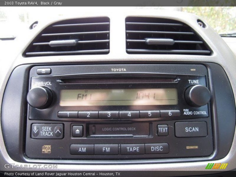 Black / Gray 2003 Toyota RAV4