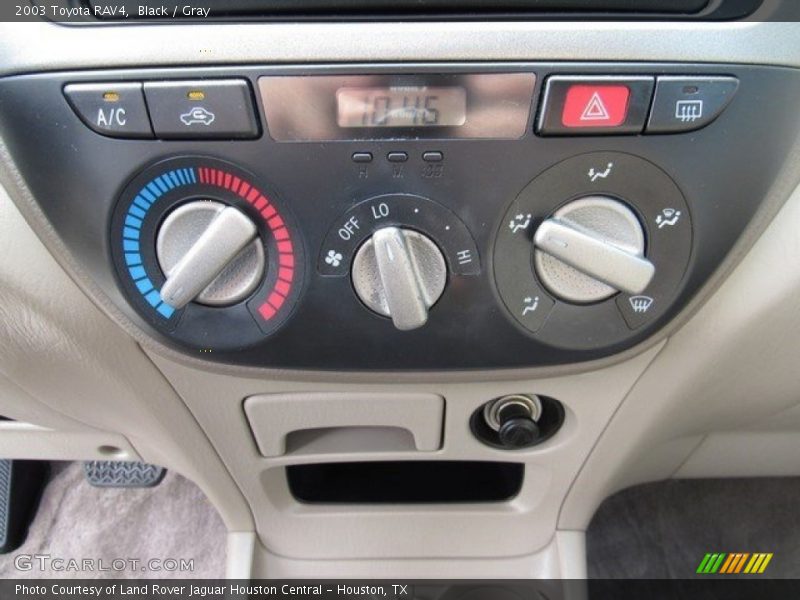 Black / Gray 2003 Toyota RAV4