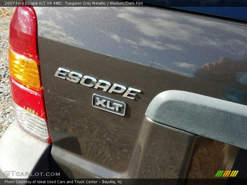 Tungsten Grey Metallic / Medium/Dark Flint 2007 Ford Escape XLT V6 4WD