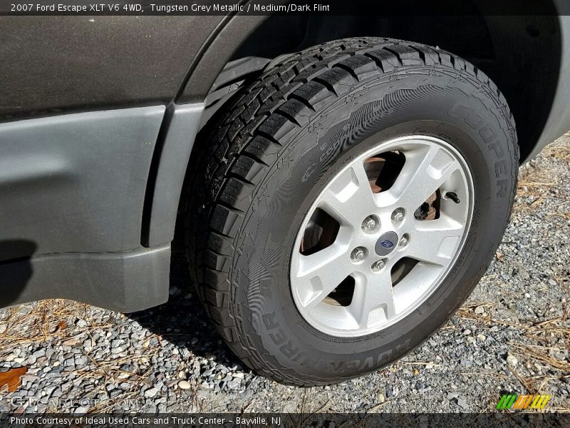 Tungsten Grey Metallic / Medium/Dark Flint 2007 Ford Escape XLT V6 4WD