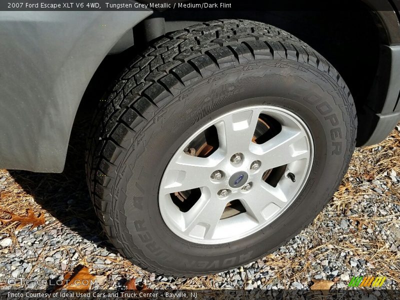 Tungsten Grey Metallic / Medium/Dark Flint 2007 Ford Escape XLT V6 4WD