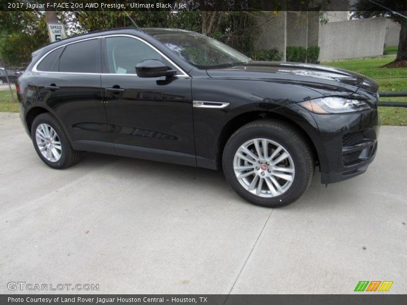 Ultimate Black / Jet 2017 Jaguar F-PACE 20d AWD Prestige