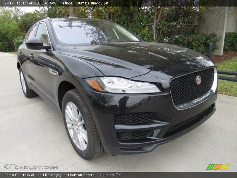 Ultimate Black / Jet 2017 Jaguar F-PACE 20d AWD Prestige
