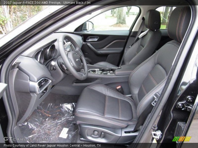  2017 F-PACE 20d AWD Prestige Jet Interior