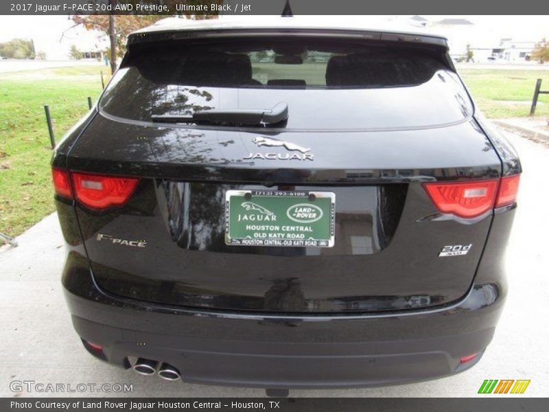 Ultimate Black / Jet 2017 Jaguar F-PACE 20d AWD Prestige
