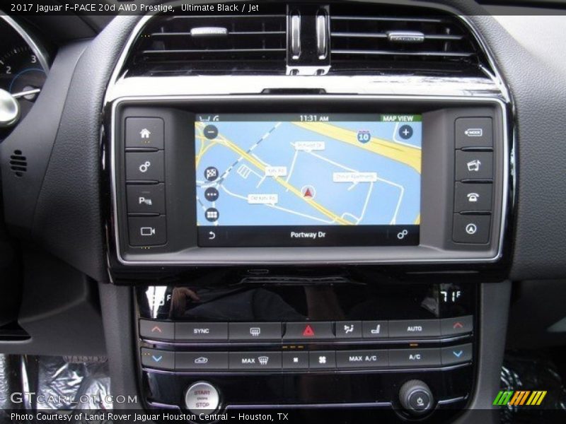 Navigation of 2017 F-PACE 20d AWD Prestige