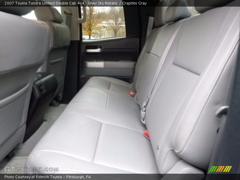 Silver Sky Metallic / Graphite Gray 2007 Toyota Tundra Limited Double Cab 4x4