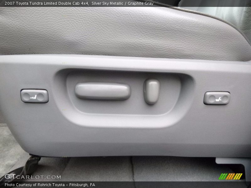 Silver Sky Metallic / Graphite Gray 2007 Toyota Tundra Limited Double Cab 4x4