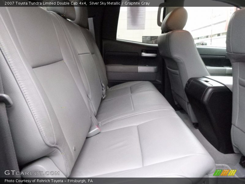 Silver Sky Metallic / Graphite Gray 2007 Toyota Tundra Limited Double Cab 4x4