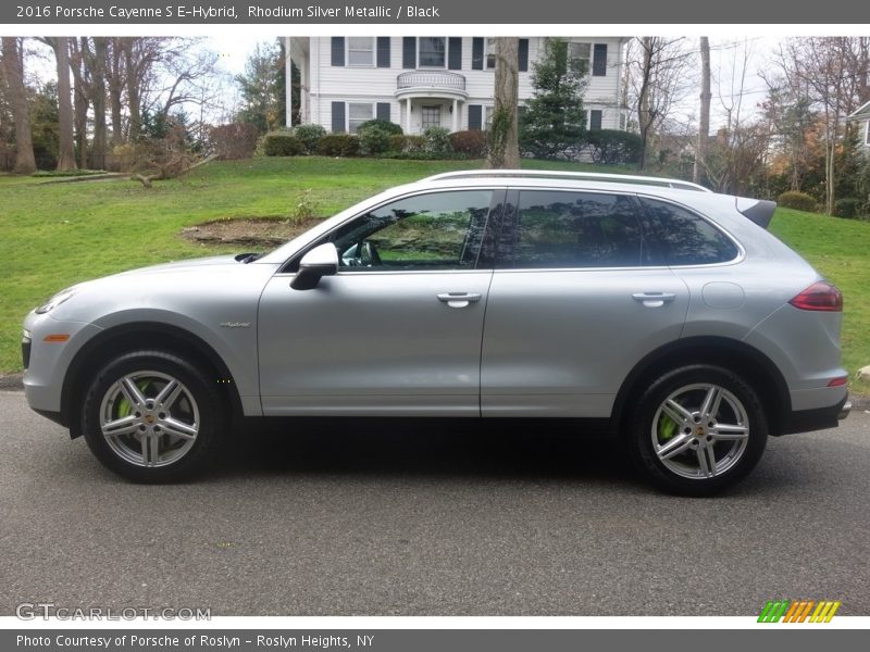  2016 Cayenne S E-Hybrid Rhodium Silver Metallic