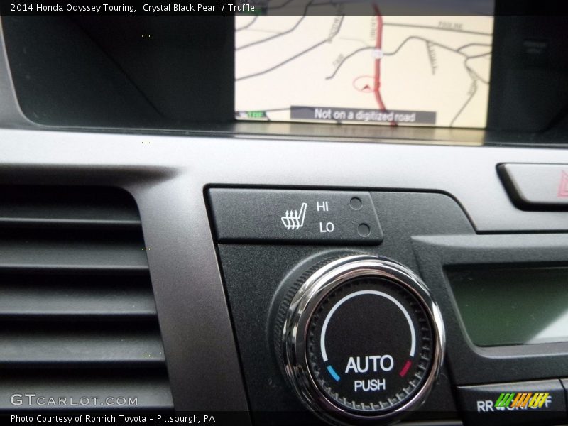 Crystal Black Pearl / Truffle 2014 Honda Odyssey Touring