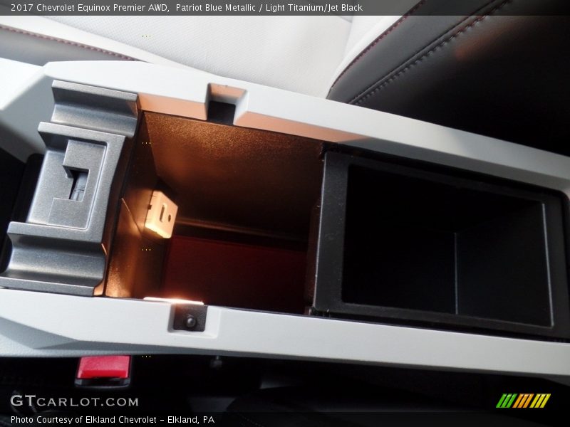 Patriot Blue Metallic / Light Titanium/Jet Black 2017 Chevrolet Equinox Premier AWD