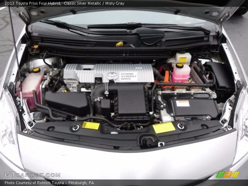 Classic Silver Metallic / Misty Gray 2013 Toyota Prius Four Hybrid