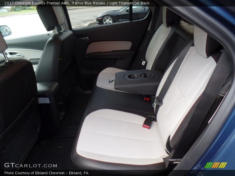 Patriot Blue Metallic / Light Titanium/Jet Black 2017 Chevrolet Equinox Premier AWD