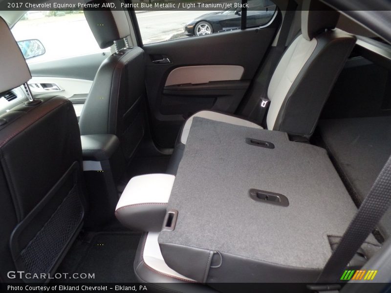 Patriot Blue Metallic / Light Titanium/Jet Black 2017 Chevrolet Equinox Premier AWD