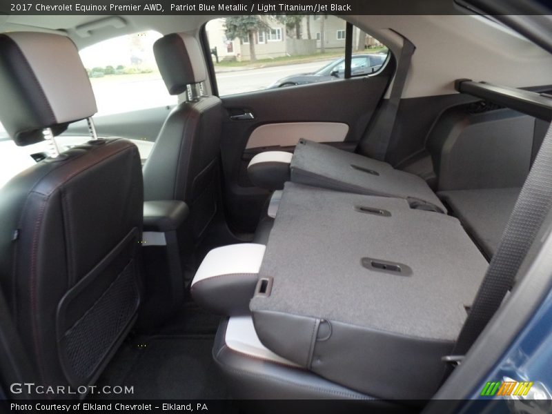Patriot Blue Metallic / Light Titanium/Jet Black 2017 Chevrolet Equinox Premier AWD