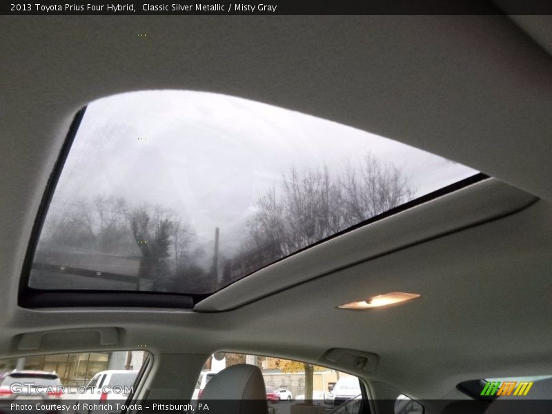 Classic Silver Metallic / Misty Gray 2013 Toyota Prius Four Hybrid