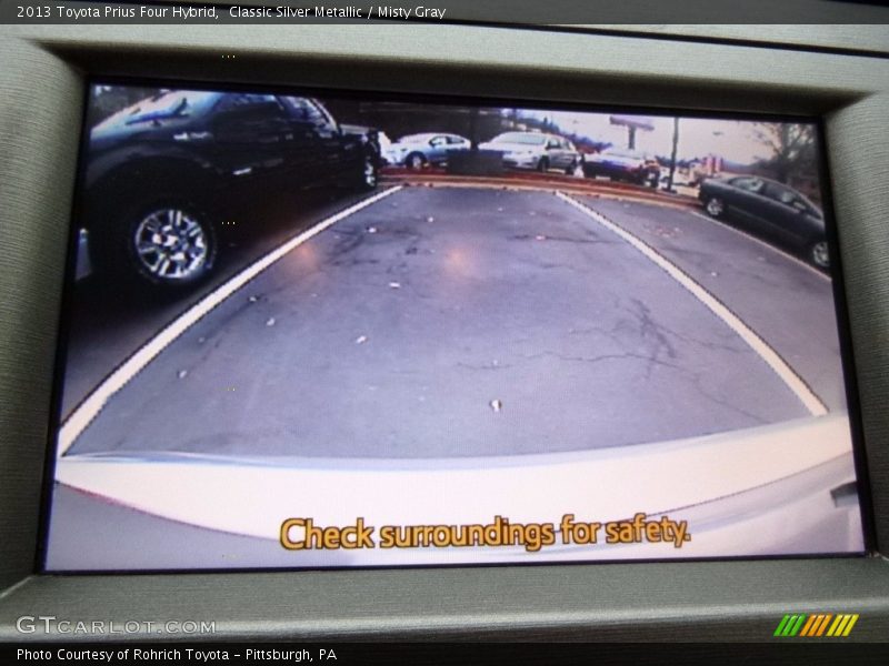 Classic Silver Metallic / Misty Gray 2013 Toyota Prius Four Hybrid