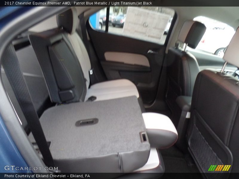 Patriot Blue Metallic / Light Titanium/Jet Black 2017 Chevrolet Equinox Premier AWD
