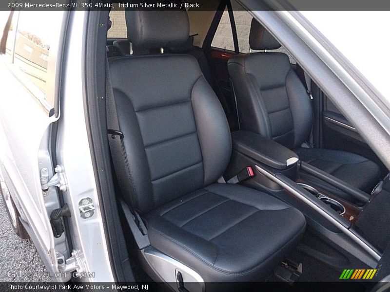 Iridium Silver Metallic / Black 2009 Mercedes-Benz ML 350 4Matic