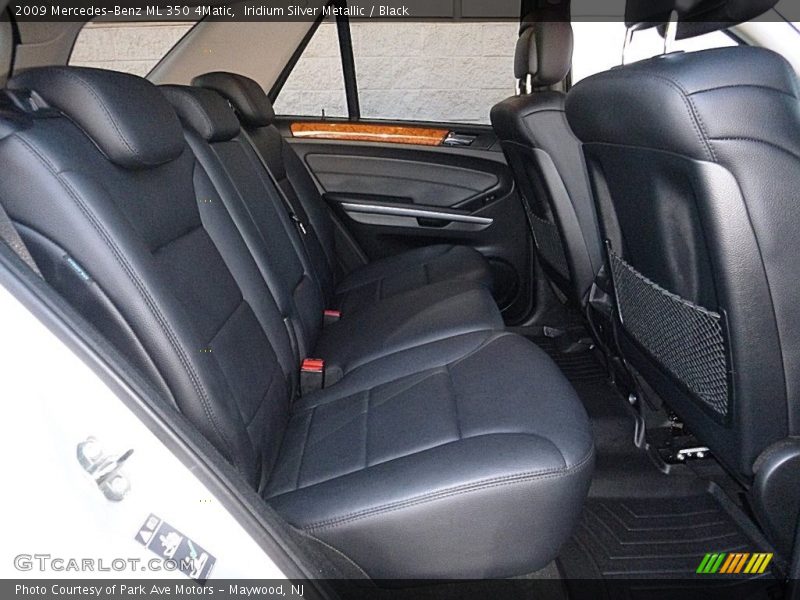 Iridium Silver Metallic / Black 2009 Mercedes-Benz ML 350 4Matic