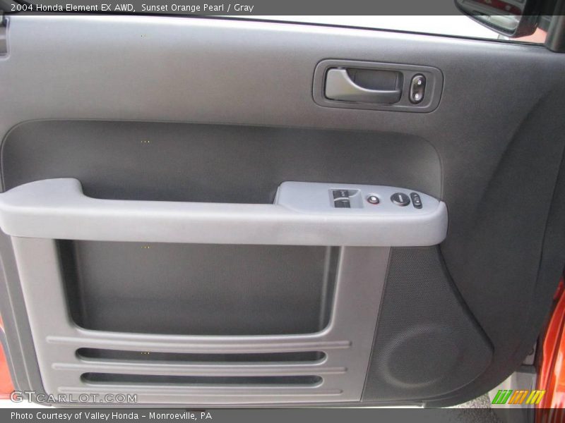 Sunset Orange Pearl / Gray 2004 Honda Element EX AWD
