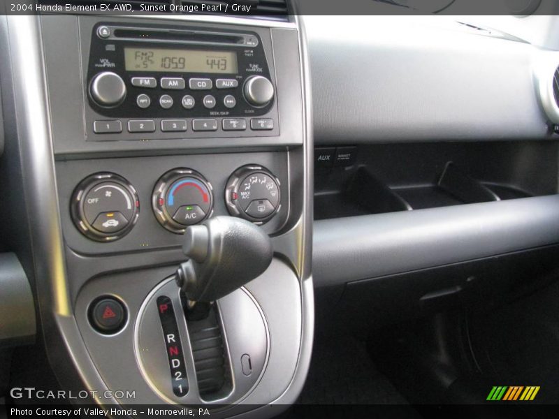 Sunset Orange Pearl / Gray 2004 Honda Element EX AWD