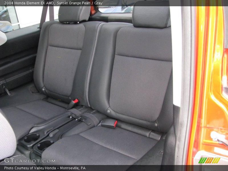 Sunset Orange Pearl / Gray 2004 Honda Element EX AWD