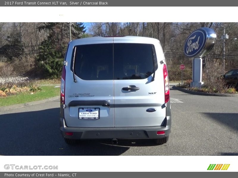 Silver / Charcoal Black 2017 Ford Transit Connect XLT Van