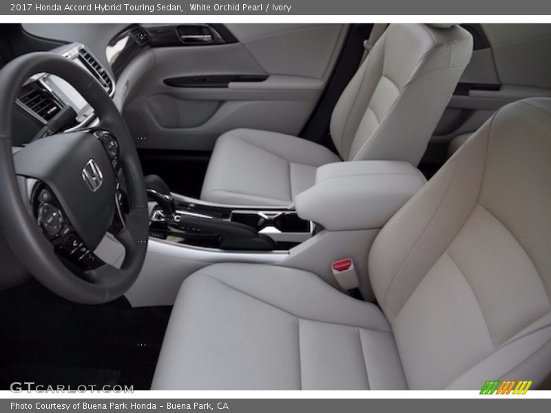  2017 Accord Hybrid Touring Sedan Ivory Interior