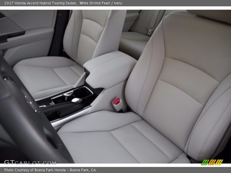 Front Seat of 2017 Accord Hybrid Touring Sedan