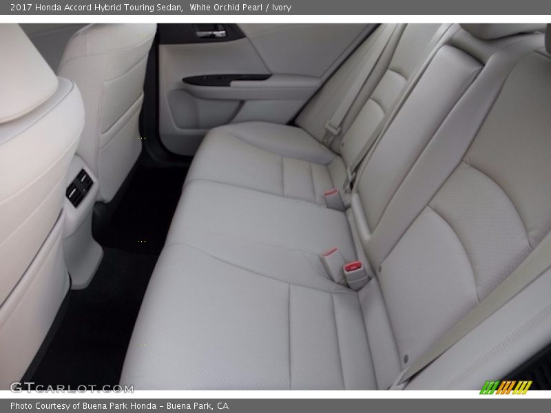 Rear Seat of 2017 Accord Hybrid Touring Sedan