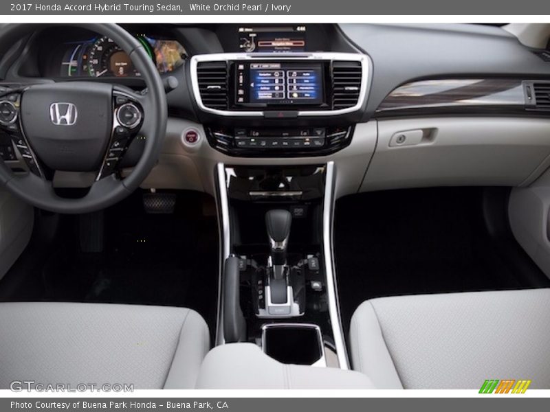 Dashboard of 2017 Accord Hybrid Touring Sedan