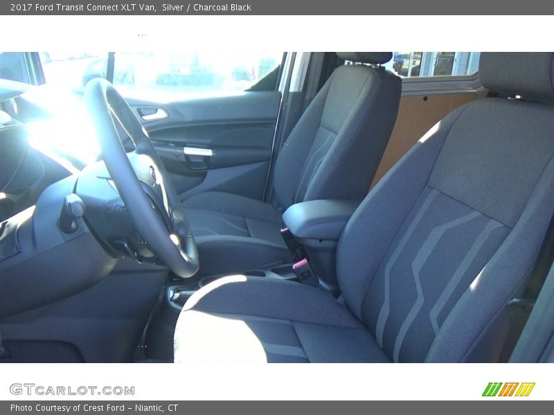 Silver / Charcoal Black 2017 Ford Transit Connect XLT Van