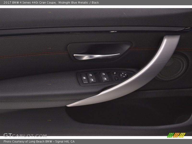 Midnight Blue Metallic / Black 2017 BMW 4 Series 440i Gran Coupe