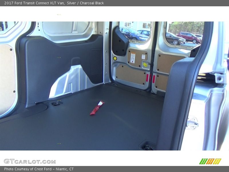 Silver / Charcoal Black 2017 Ford Transit Connect XLT Van
