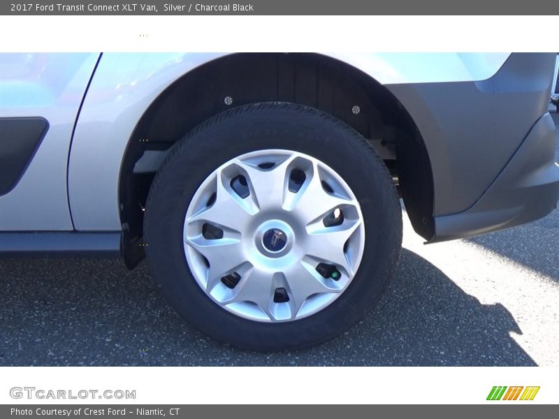 Silver / Charcoal Black 2017 Ford Transit Connect XLT Van