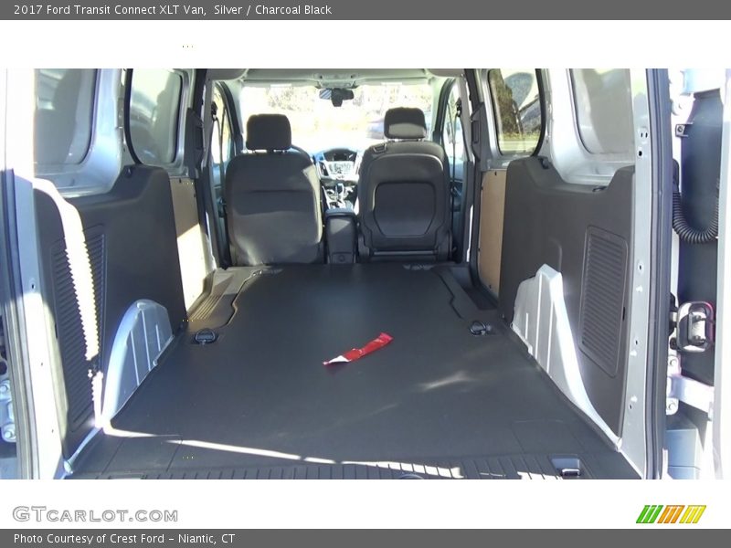 Silver / Charcoal Black 2017 Ford Transit Connect XLT Van