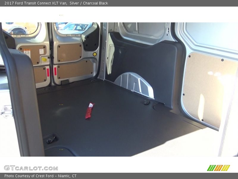 Silver / Charcoal Black 2017 Ford Transit Connect XLT Van