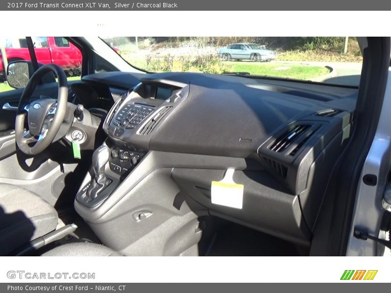 Silver / Charcoal Black 2017 Ford Transit Connect XLT Van