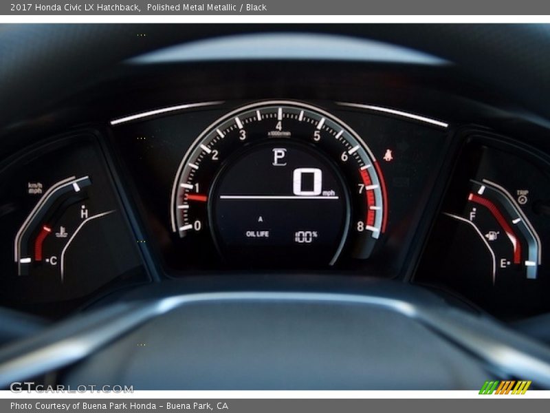  2017 Civic LX Hatchback LX Hatchback Gauges