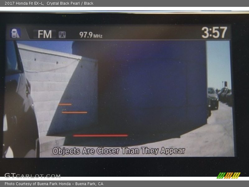 Crystal Black Pearl / Black 2017 Honda Fit EX-L