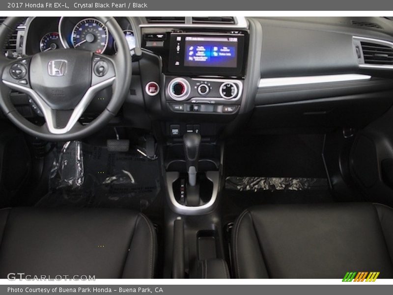 Dashboard of 2017 Fit EX-L
