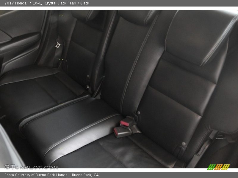 Crystal Black Pearl / Black 2017 Honda Fit EX-L