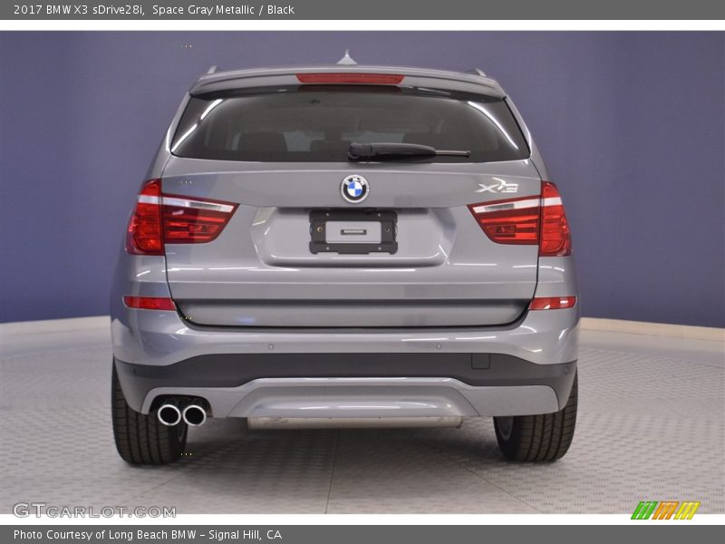 Space Gray Metallic / Black 2017 BMW X3 sDrive28i