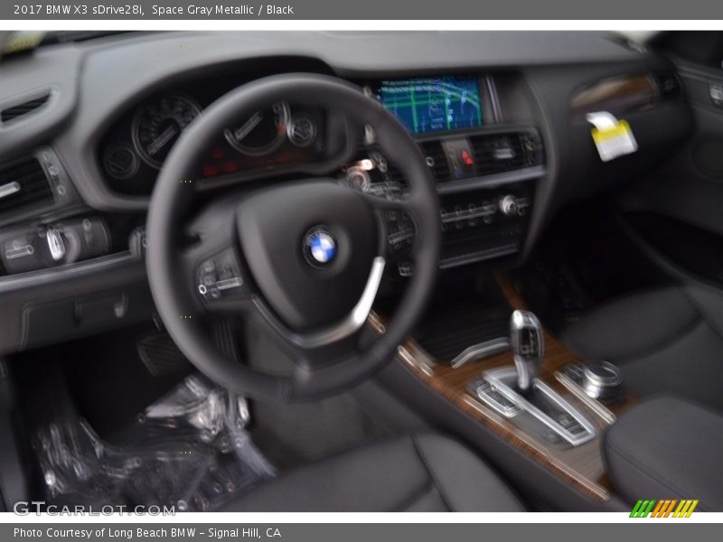 Space Gray Metallic / Black 2017 BMW X3 sDrive28i