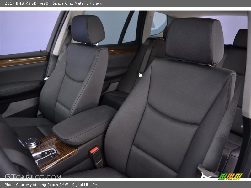 Space Gray Metallic / Black 2017 BMW X3 sDrive28i