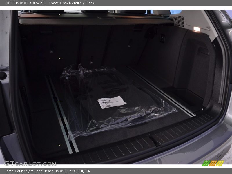 Space Gray Metallic / Black 2017 BMW X3 sDrive28i