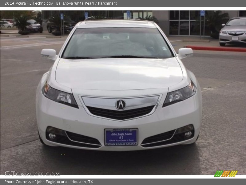 Bellanova White Pearl / Parchment 2014 Acura TL Technology