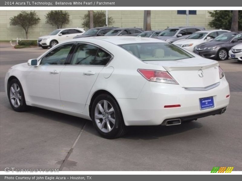 Bellanova White Pearl / Parchment 2014 Acura TL Technology